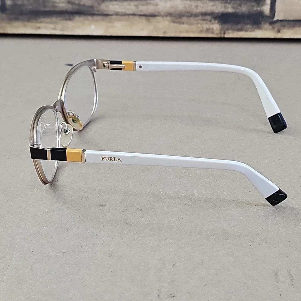 FURLA VFU107K Col.0M12 Dark Brown/Cream Full Rim, Frame Only 50-15-140